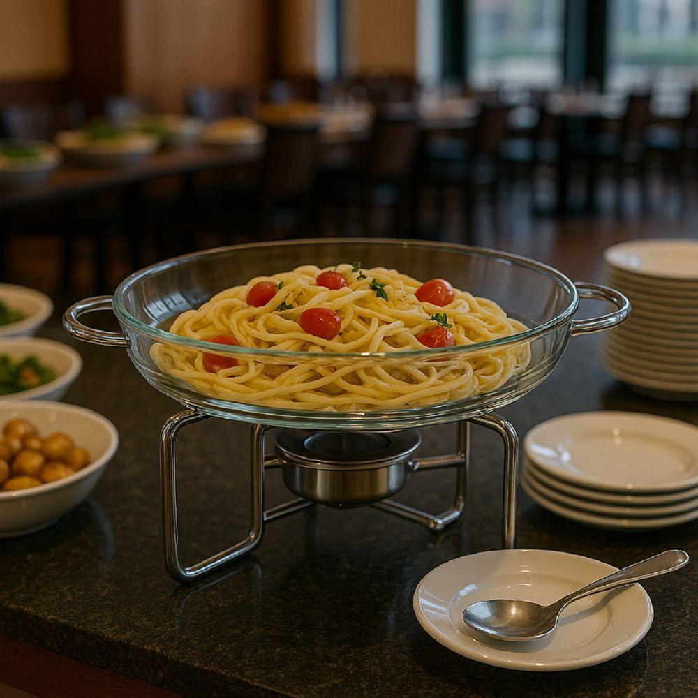 Rechaud Redondo 270 Mm Chapa Alumínio Ravinox 510 - 8