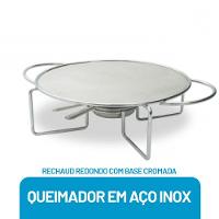 Rechaud Redondo 270 Mm Chapa Alumínio Ravinox 510 - 6