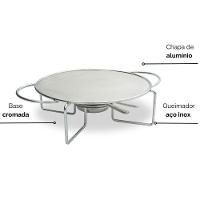 Rechaud Redondo 270 Mm Chapa Alumínio Ravinox 510 - 7