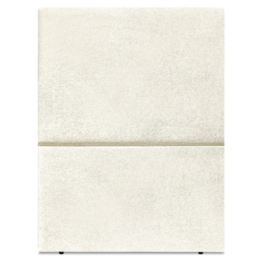 Cabeceira Solteiro 90 Cm Com Frame Luna Boucle Bege Artte Bege - 5
