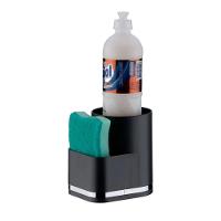 Porta Detergente Pia Bucha Esponja Preto Future Future 1253pt - 1