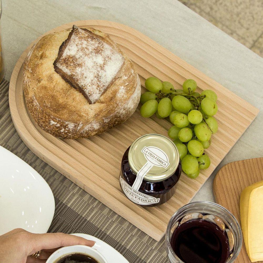 Tábua Para Servir 2X32X24Cm Madeira Natural - 2