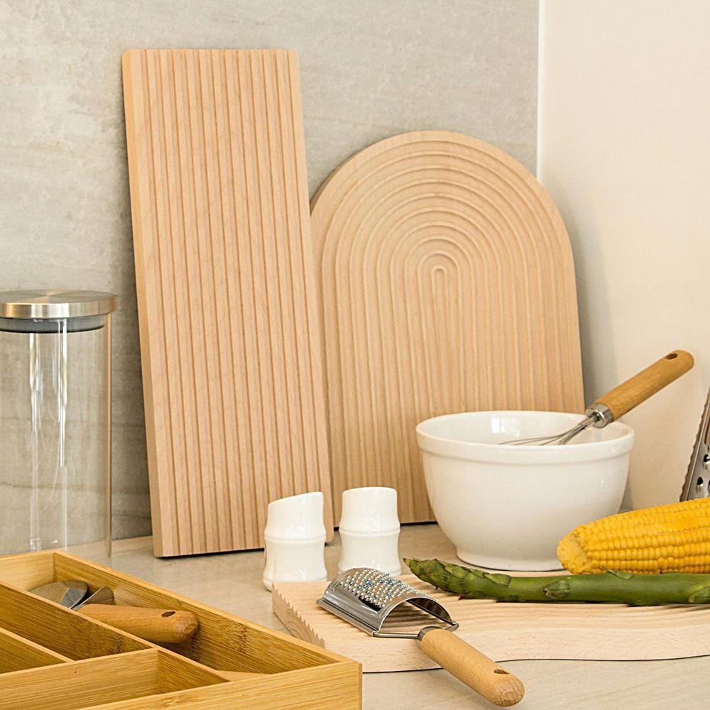 Tábua Para Servir 2X32X24Cm Madeira Natural - 3