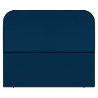 Cabeceira Queen 160 Cm Com Frame Alana Suede Azul Marinho Artte Azul Marinho - 2