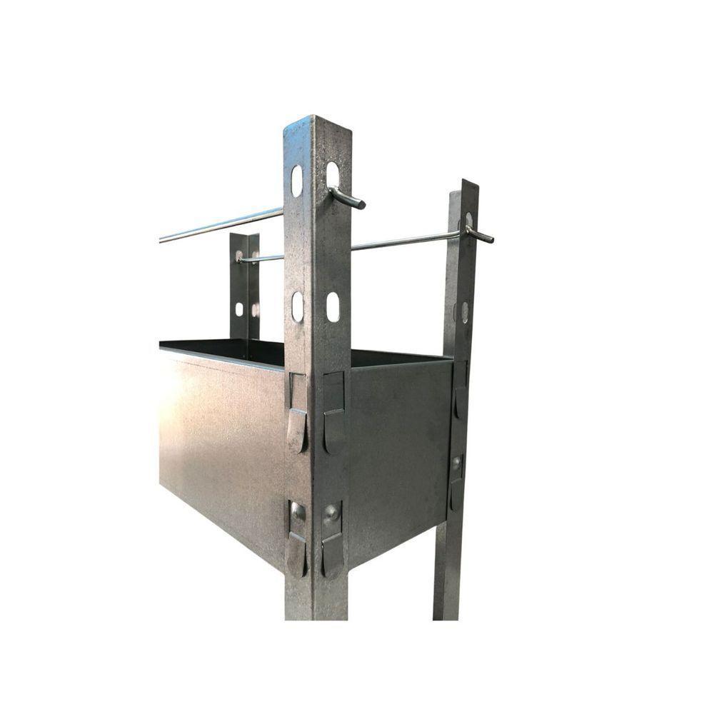 Mini Churrasqueira Aço Espetinho 41 X 46 X 20 Cm Desmontável - 3