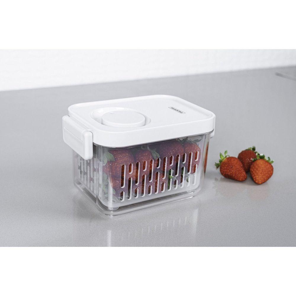 Pote Organizador De Geladeira Tramontina Organizzare Com Controle De Umidade 0,9 L Tramontina - 2