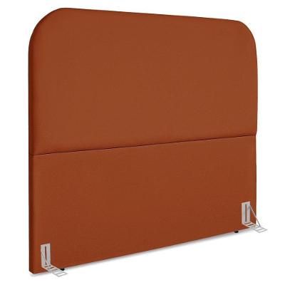 Cabeceira Queen 160 Cm Com Frame Alana Suede Terracota Artte Terracota