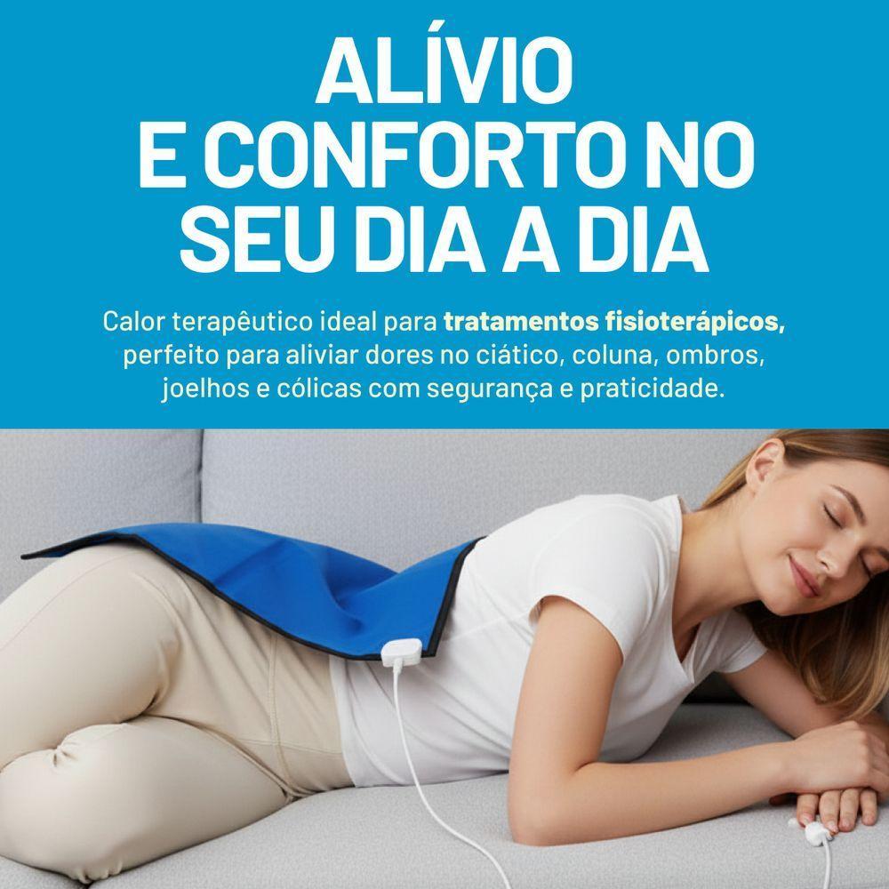 Almofada Térmica Elétrica 110V Sulterm Compressa Dores Musculares - 4