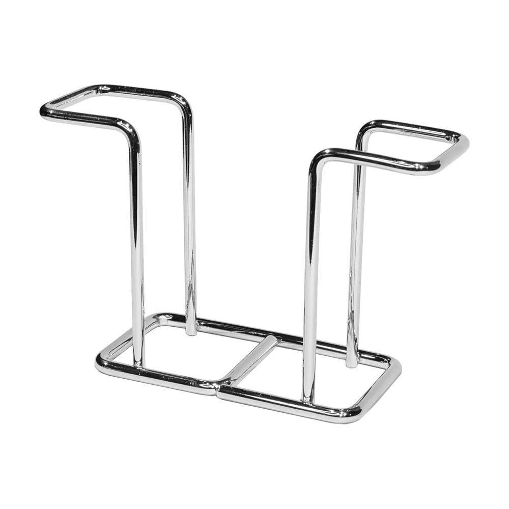 Kit Mesa 2 Peças Aço Carbono Future Porta Copo Suporte Guardanapo - 5