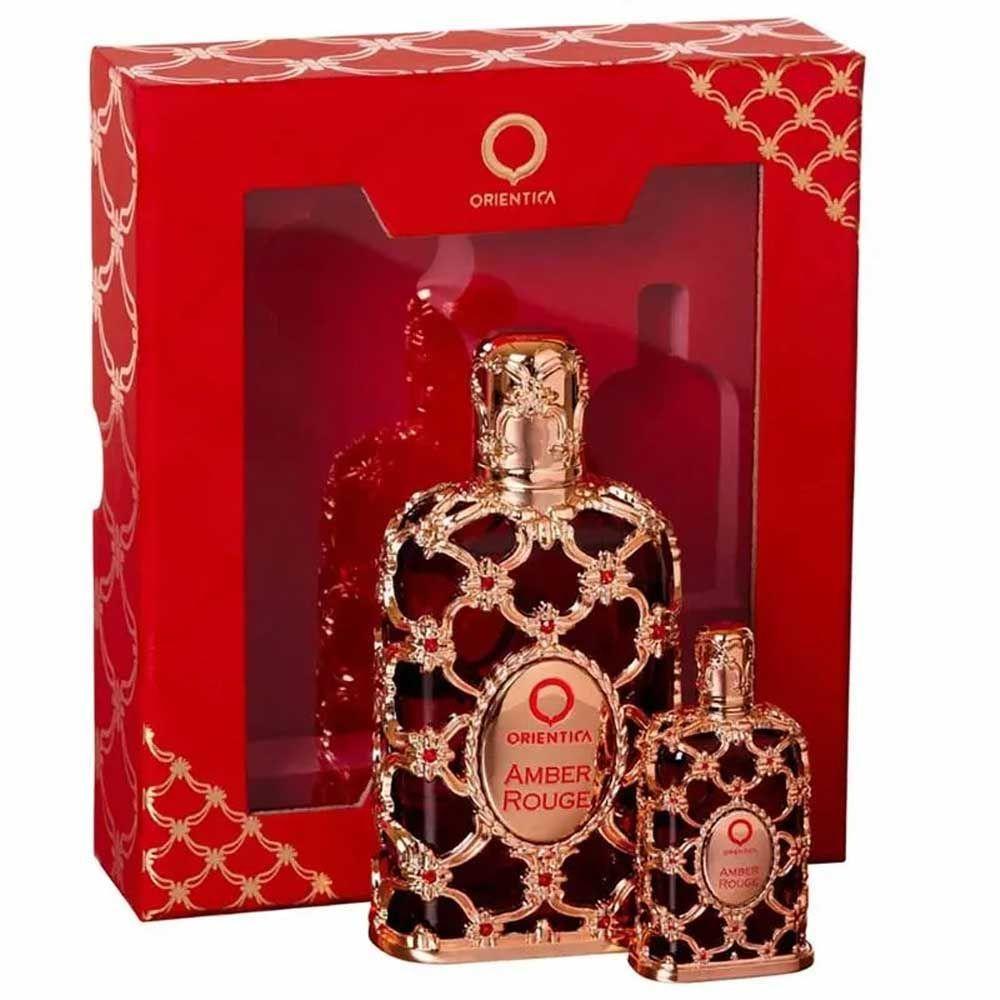Kit Perfume Orientica Amber Rouge Edp Unissex 30ml + 7,5ml - 2