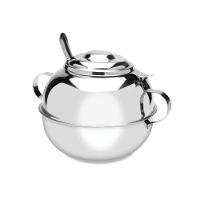 Açucareiro Aço Inox Com Tampa E Colher 500g Ravinox 000411 - 1