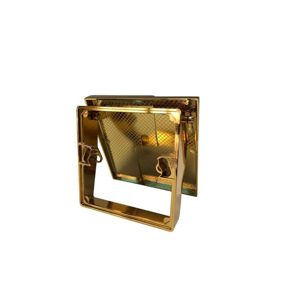 Acabamento Válvula Descarga Metal Dourado Deca, Docol, Hydra, Fabrimar - 7