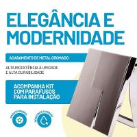 Tampa Válvula Descarga Metal Compativel Deca, Docol, Hydra, Fabrimar