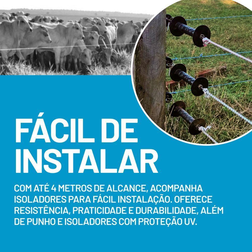 Porteira Completa Para Cerca Eletrica Zebu 4 Mts Zebu 59-0 - 4