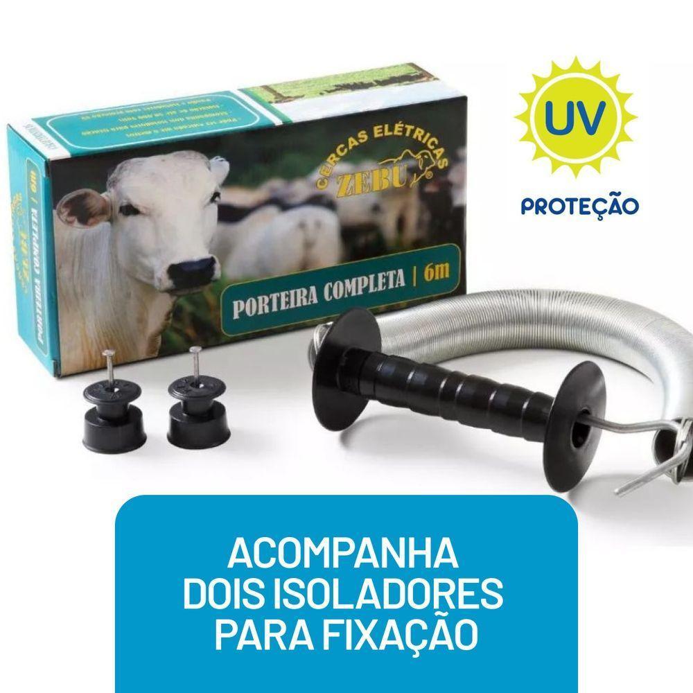 Porteira Completa Para Cerca Eletrica Zebu 4 Mts Zebu 59-0 - 5
