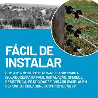 Porteira Completa Para Cerca Eletrica Zebu 4 Mts Zebu 59-0