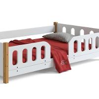 Cama Infantil Montessoriana Com Grades De Proteção E Colchão - 4