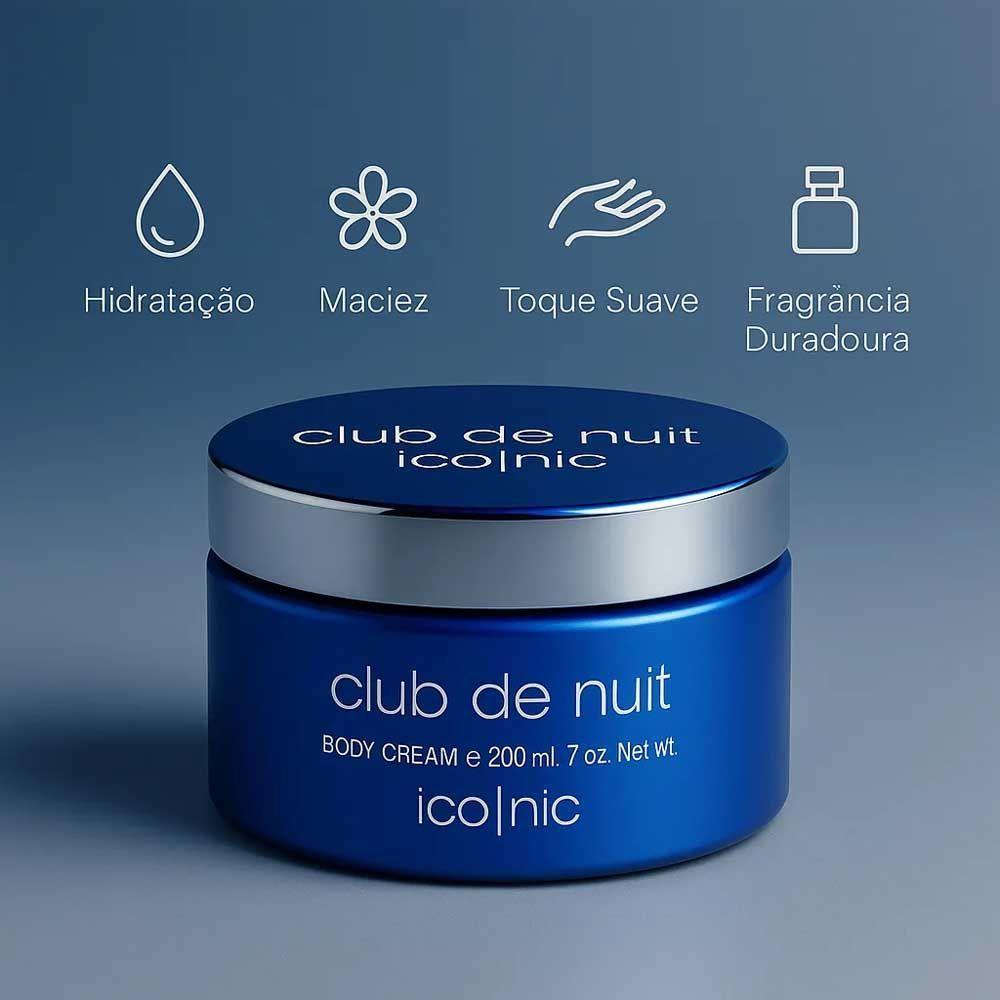 Creme Hidratante Corporal Isabelle Club De Nuit Iconic 200ml - 5