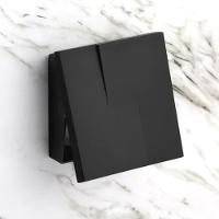 Acabamento Válvula Descarga Metal Preto Fosco - 5