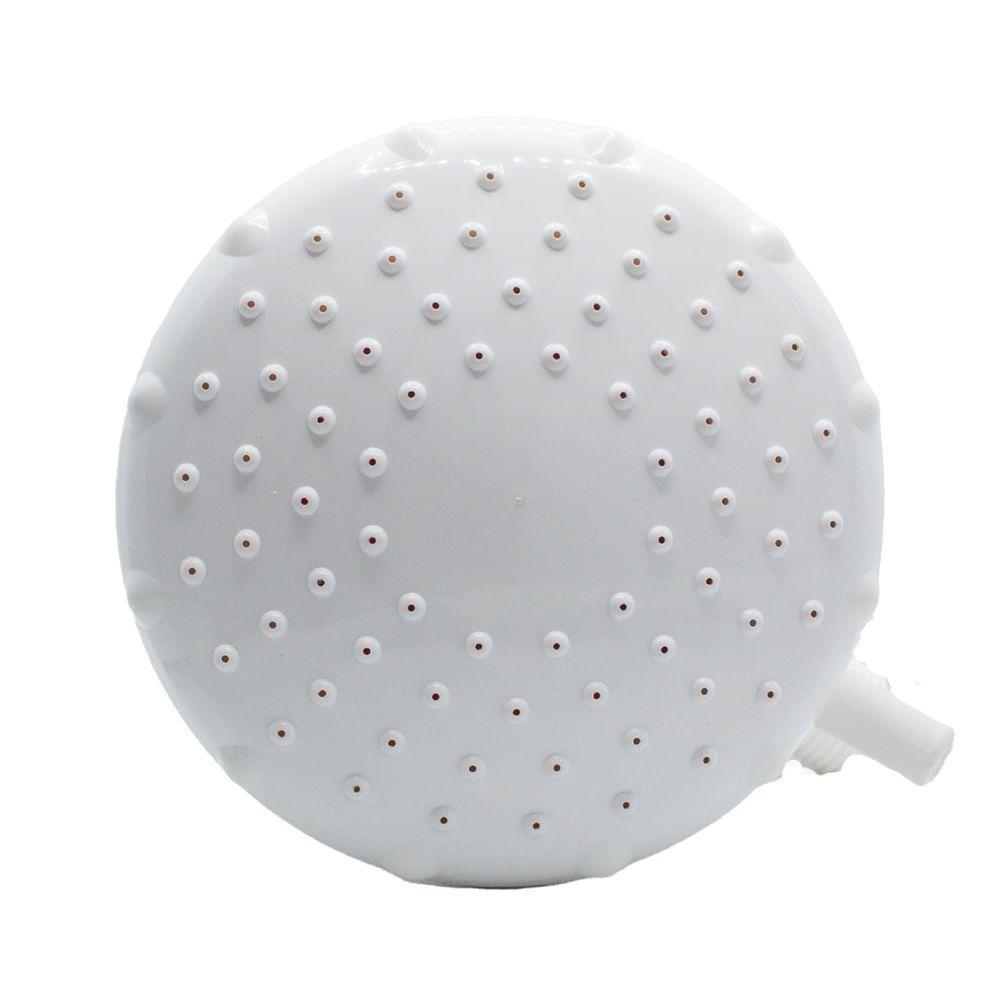 Ducha Doccia 5500W Branco Com Gravação Em Dourado Dicompel 220V - 2