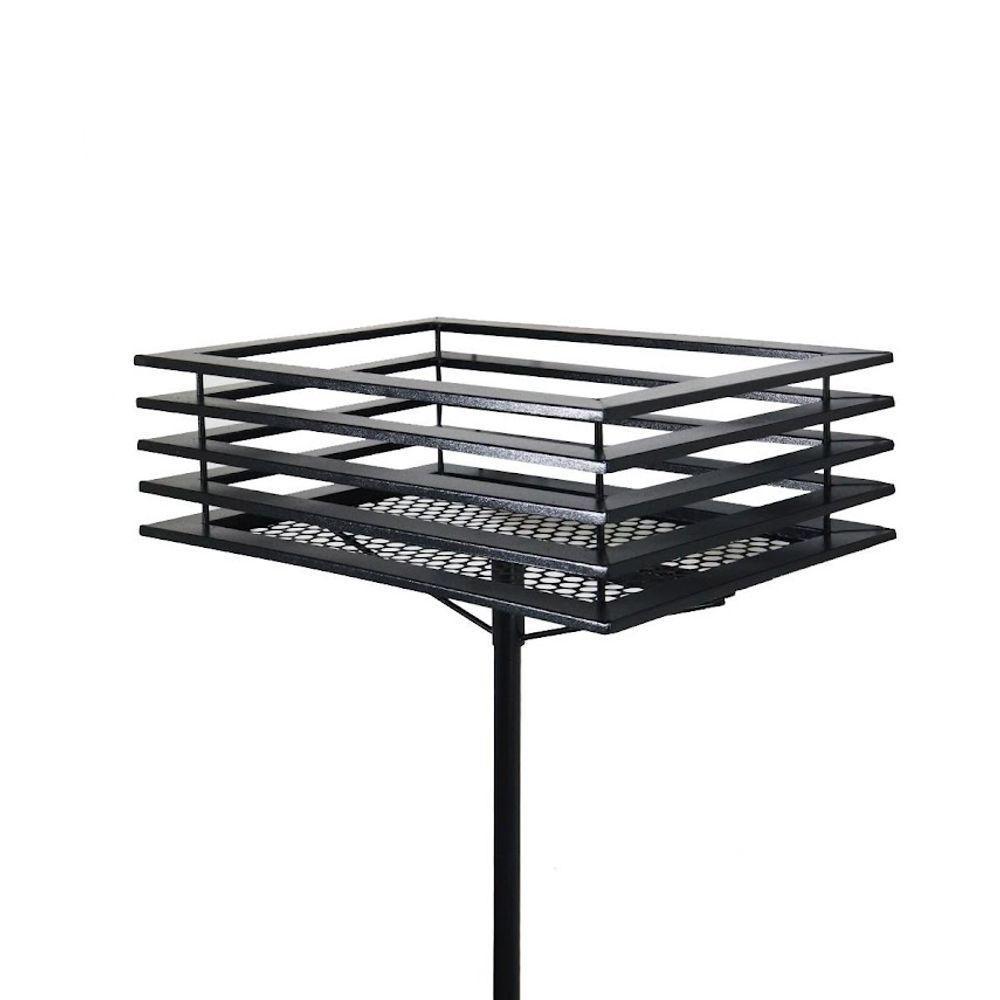 Lixeira Suíça Pátios E Parques Calçada Rua Tela Moeda 142cm - 3