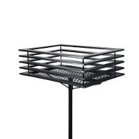 Lixeira Suíça Pátios E Parques Calçada Rua Tela Moeda 142cm - 3