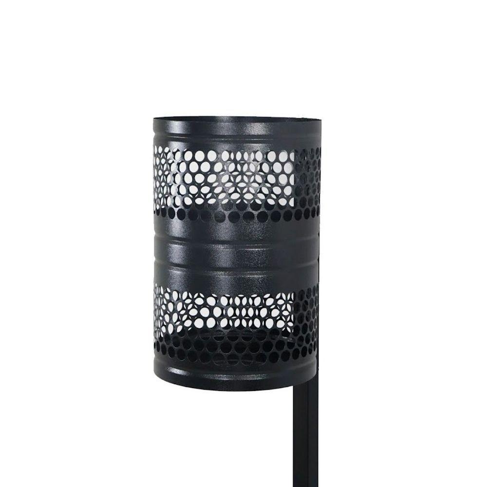 Lixeira Grécia Pátios E Parques Calçada Rua Tela Moeda 120cm - 3