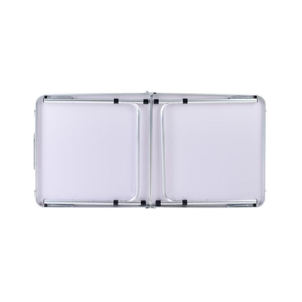 Mesa Dobrável Dupla Vira Maleta Alça Camping Pesca Praia Mor - 5