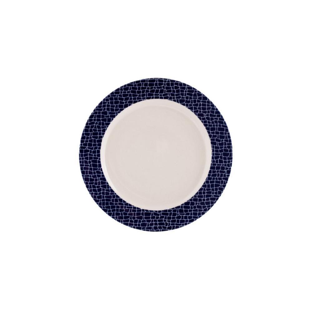 Jogo De Jantar 40 Peças Mosaico Porcelana Real By Schmidt - 3