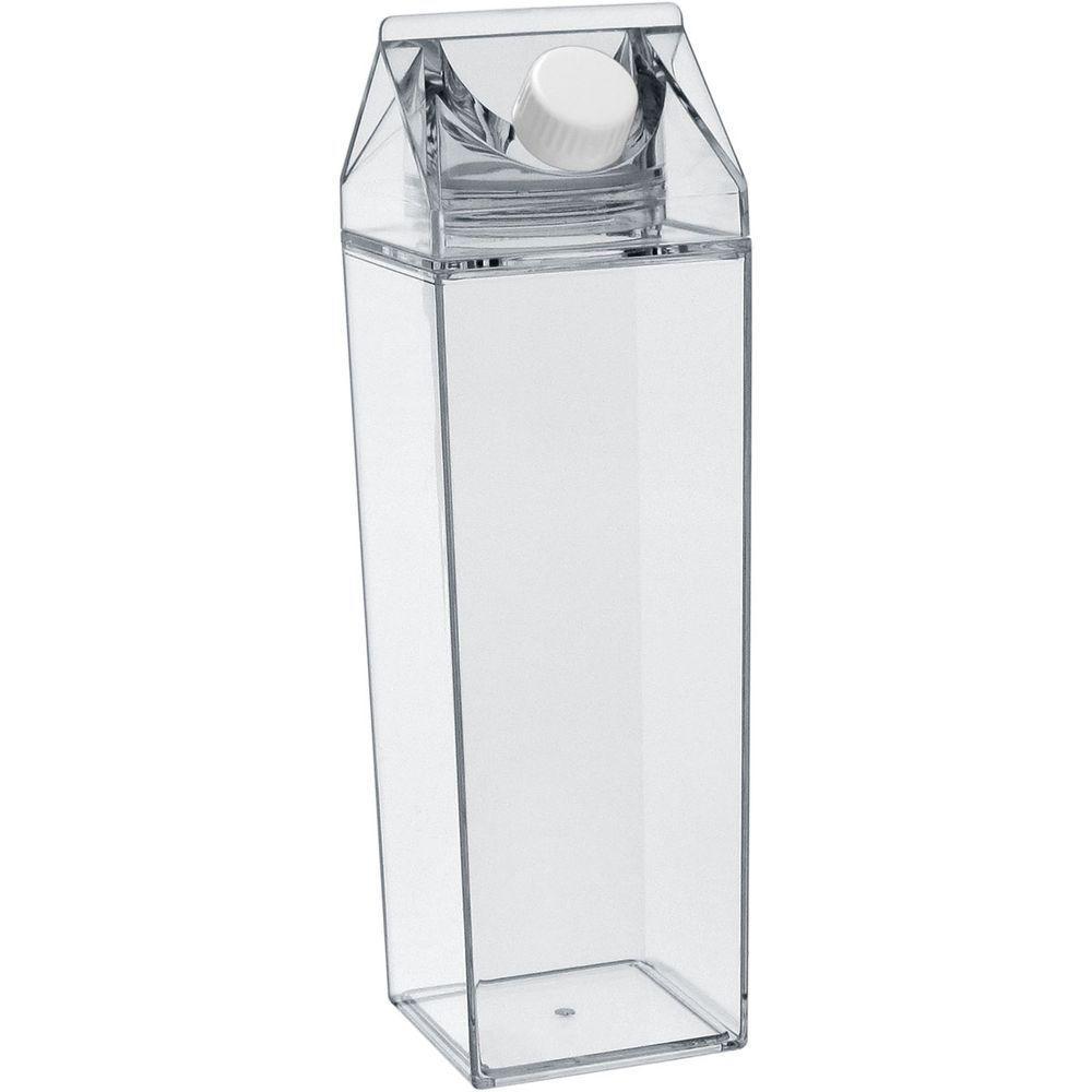 Garrafa Caixa De Leite Home&co 1l 26x7x7cm Transparente - 1