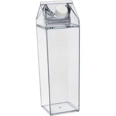 Garrafa Caixa De Leite Home&co 1l 26x7x7cm Transparente