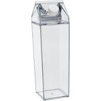Garrafa Caixa De Leite Home&co 1l 26x7x7cm Transparente - 1