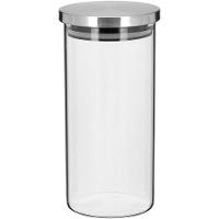 Flavor Pote 21X10X10Cm 1,3L Borosilicato Transp Com Anel Silicone - 1