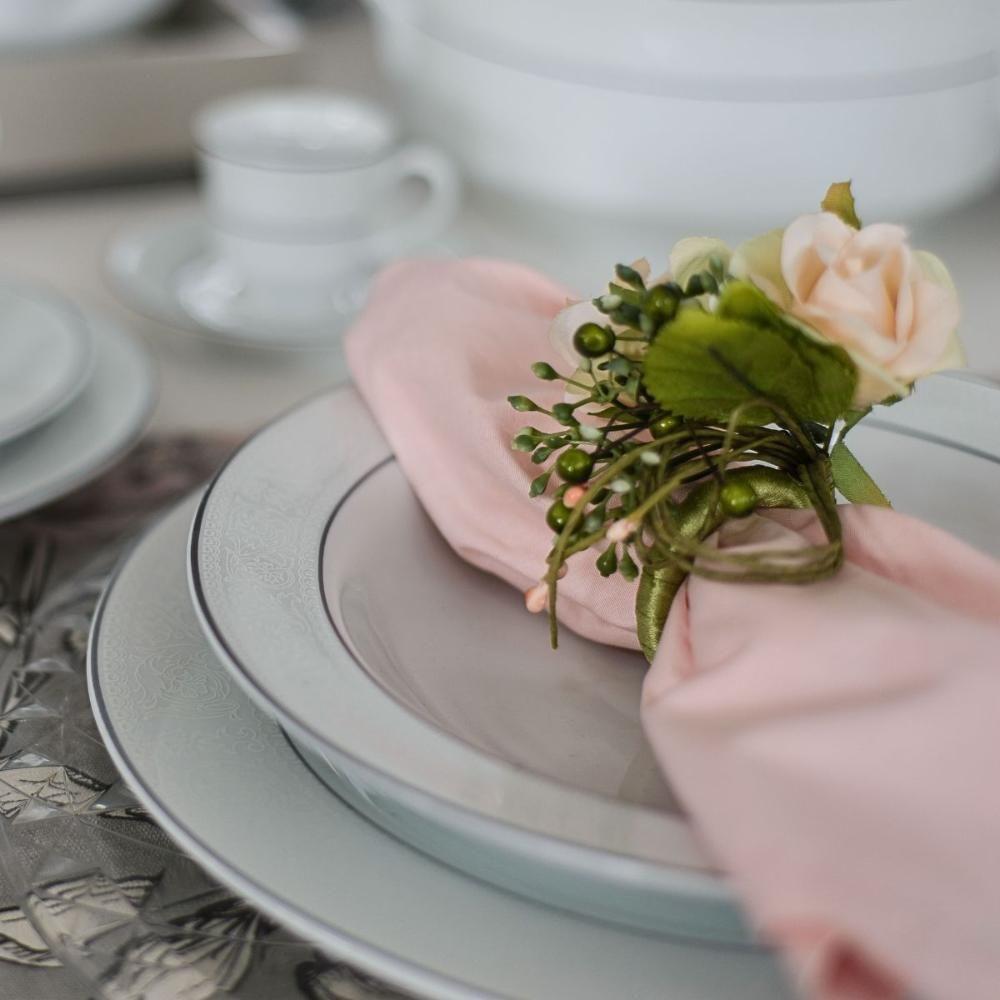 Jogo De Jantar 40 Peças Café Martha Porcelana Schmidt - 7