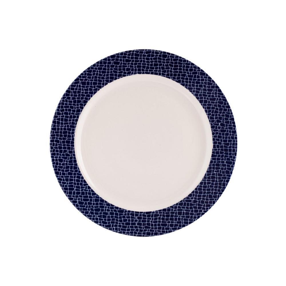 Jogo De Jantar 60 Peças Mosaico Porcelana Real By Schmidt - 2