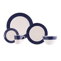 Jogo De Jantar 60 Peças Mosaico Porcelana Real By Schmidt - 1