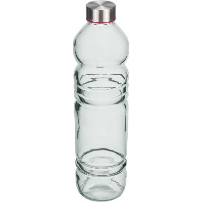 Garrafa Vidro Com Tampa Home&co 1 Litro Para Suco E água