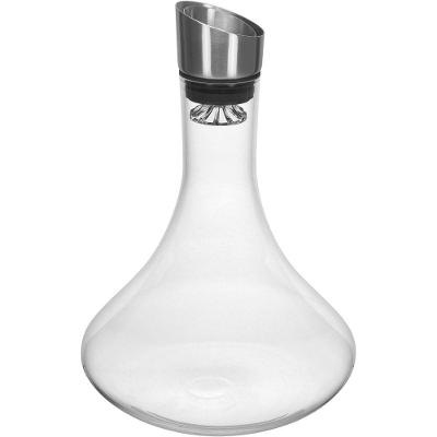 Garrafa Decanter Vinho Tampa Aeradora Inox Eco Crystal 1,5l