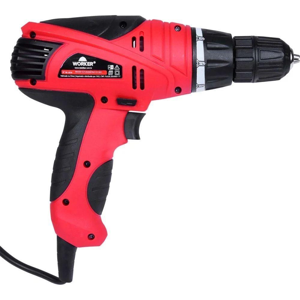 Furadeira Parafusadeira 3-8'' 280w 220v Worker - 2