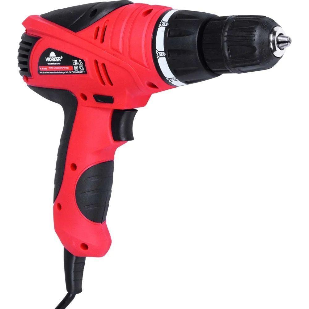 Furadeira Parafusadeira 3-8'' 280w 220v Worker - 3