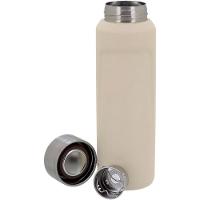 Just Life Garrafa Térmica 23X7X7Cm 500Ml Inox Branco Parede Dupla - 2