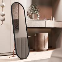 Toucador Alamanda Quarto Com Espelho E Pés Metálico Preto-bronze - 2