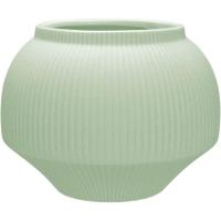 Vaso Decorativo Enfeite Redondo Home&co Cerâmica 12x15 Verde - 1