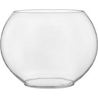 Vaso Decorativo Enfeite Planta Vidro 33x42x15cm Transparente - 1