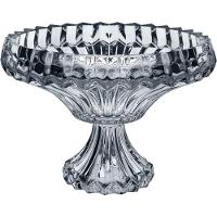 Vaso Centro Mesa Decorativo Com Pé Eco Crystal 22x29x29cm - 1