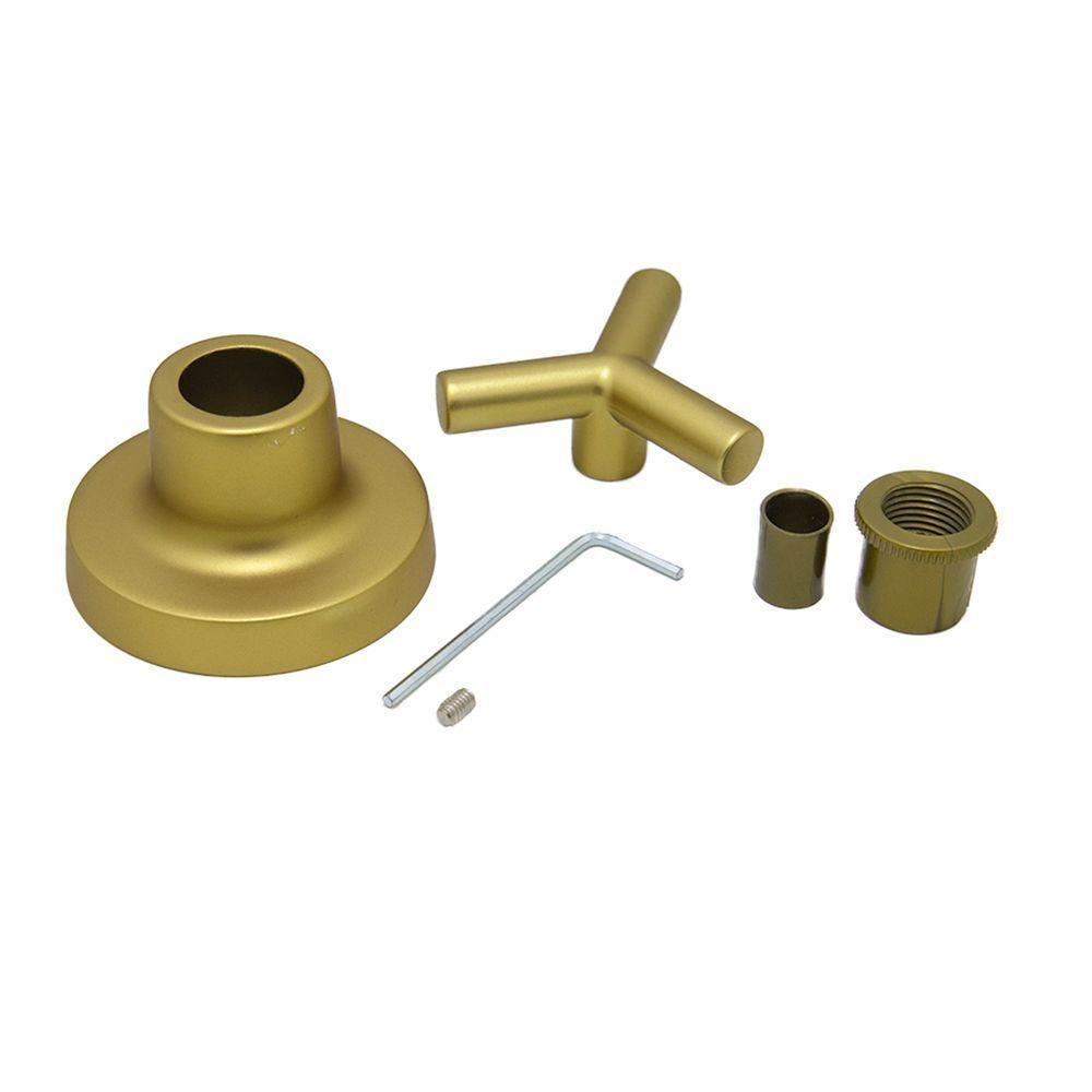 Acabamento Registro Dourado Gold Fosco Padrão Deca 1.1/4" 1.1/2" - 5