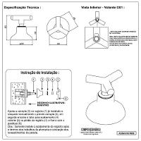 Acabamento Registro Dourado Gold Fosco Padrão Deca 1.1/4" 1.1/2" - 7
