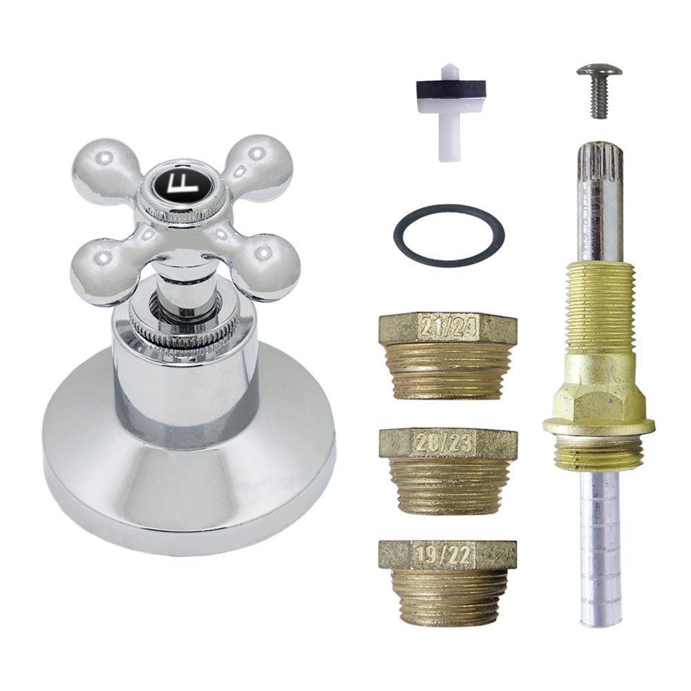 Kit Registro C/ Acabamento Pressão Salva Reparo Chuveiro C33 - 1