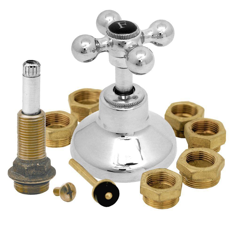 Kit Registro C/ Acabamento Pressão Salva Reparo Chuveiro C33 - 2