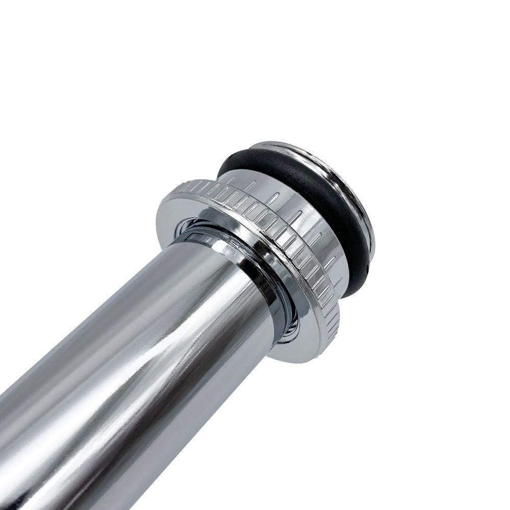 Tubo De Ligação Ajustável 25cm Vaso Sanitário Cromado Abs - 4